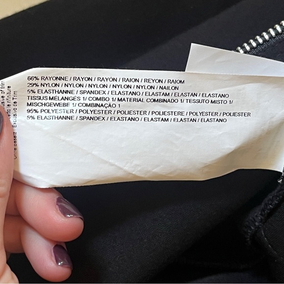 Joseph Ribkoff Black Jacket with Satin Accents, Size US 8. - Picture 8 of 9